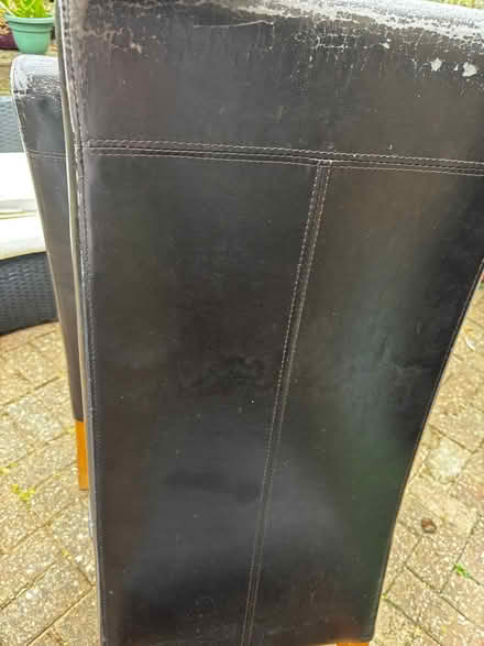 Photo of free 4 high back dining chairs (Southey Green S5) #3