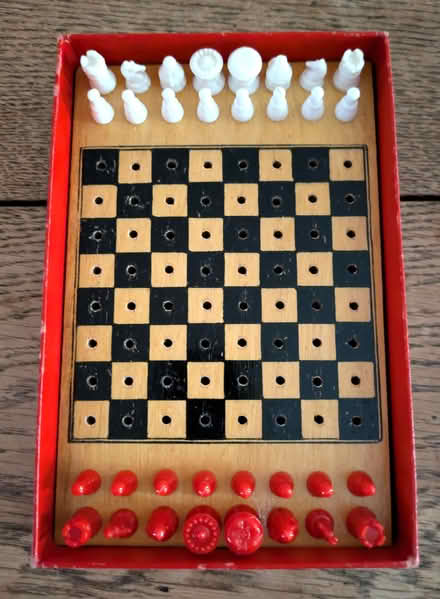 Photo of free Vintage pocket travel chess (Finstall B60) #1