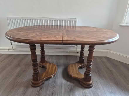 Photo of free Wooden dining table (Weymouth) #1