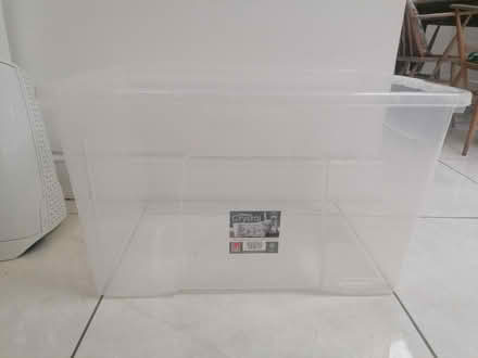 Photo of free 102L large plastic storage box (Hunts Cross L25) #2
