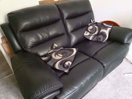 Photo of free Leather recliner sofa (Bicton Heath SY3) #2