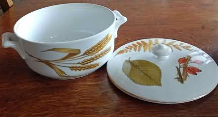 Photo of free Two Royal Worcester Wild harvest dishes with repair as shown (Kingston Hill ST18) #1