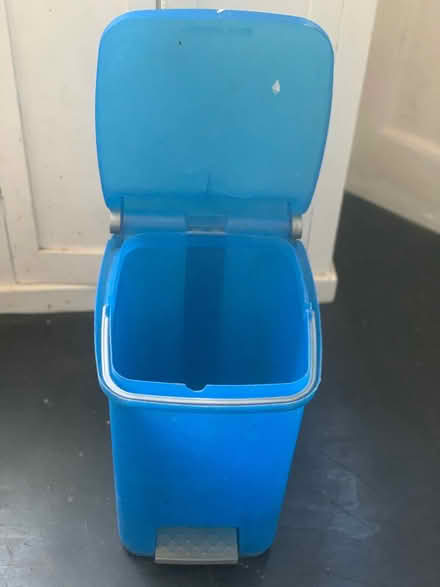 Photo of free Blue plastic bin. With handled lining bucket (Fairfield Park BA1) #2