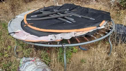 Photo of free Trampoline with safety net (Trimingham NR11) #1