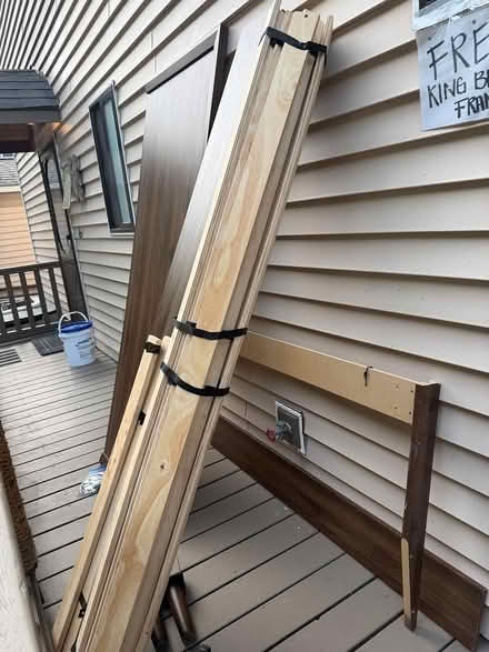 Photo of free King Size Bed Frame (scatchet head whidbey island) #2