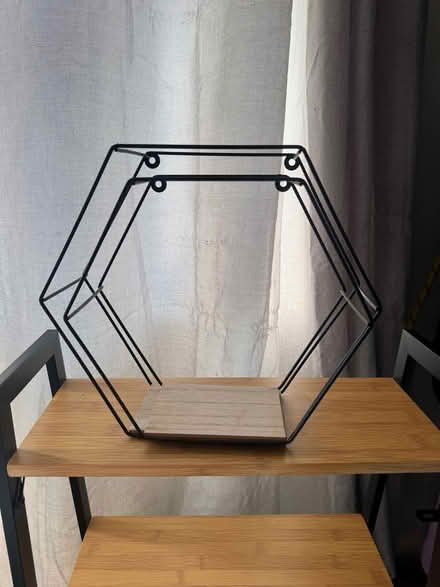 Photo of free Two hexagon shelves (Clacton-on-Sea CO15) #1