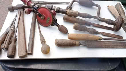 Photo of free Old carpentry tools. (Hammerfield HP1) #1