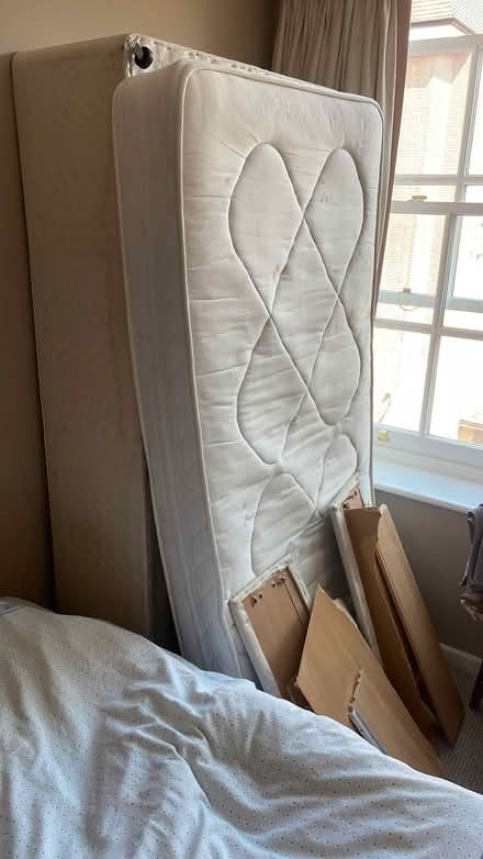 Photo of free Single bed and mattress (South Kensington SW3) #1