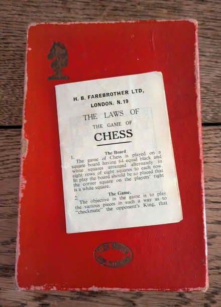 Photo of free Vintage pocket travel chess (Finstall B60) #2