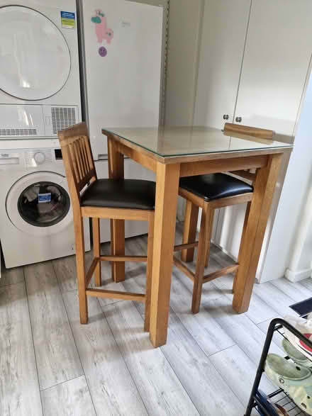 Photo of free breakfast table with 2 chairs (Dublin 5) #1