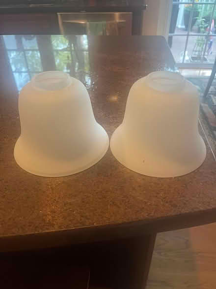 Photo of free Frosted Glass Shades (Kensington by Cedar Brook Pool) #2