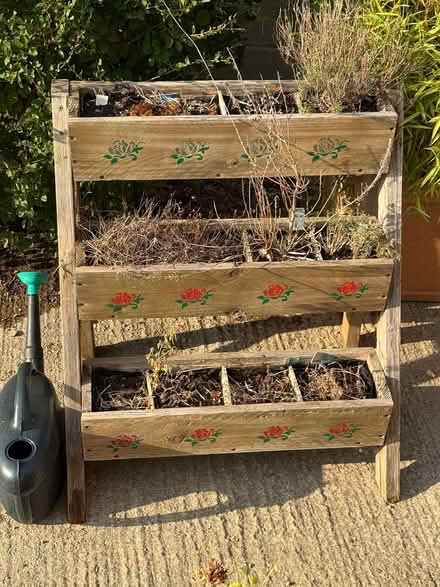 Photo of free Wooden 3 tier Herb trough (Atworth SN12) #2