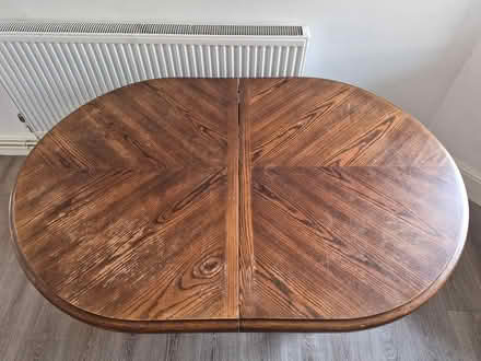 Photo of free Wooden dining table (Weymouth) #2