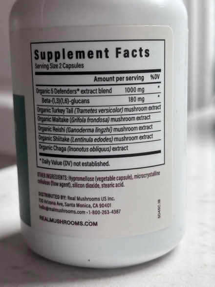 Photo of free Mushroom extract powder (Carleton st. Berkeley) #2
