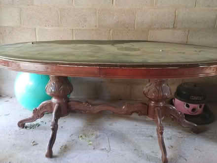 Photo of free One old dining table (Galmpton TQ5) #1