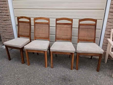 Photo of free 4 Wood Dining Room Chairs (Acton) #1