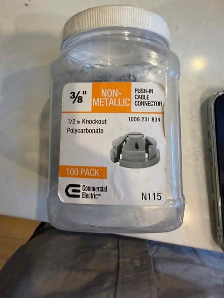 Photo of free 20 - 25 pieces of push in connector (East Palo Alto CA) #1