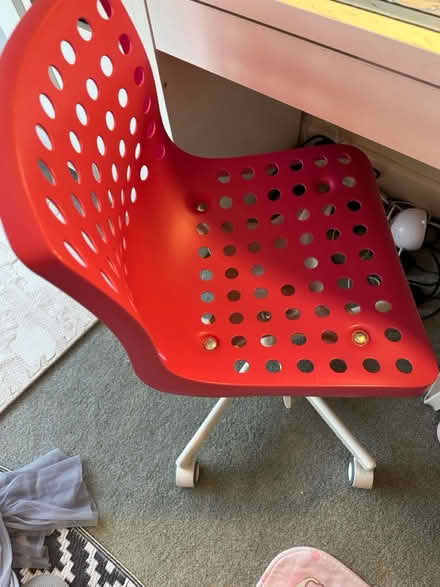 Photo of free IKEa red chair (Nore road BS20) #3