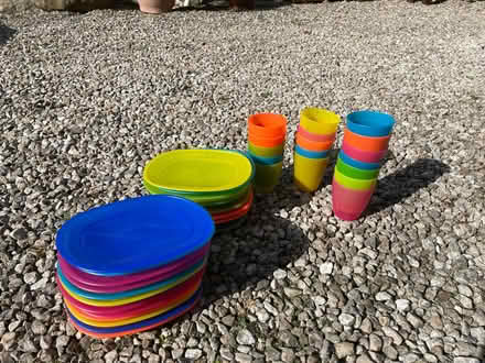 Photo of free Plastic cups and plates (Galgate LA2) #1