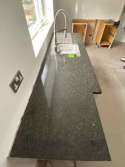 Photo of free Granite worktop, sink and tap (Boroughbridge YO51) #1
