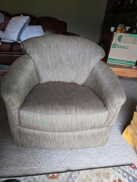 Photo of free Gray chairs (2) (Woodridge) #2