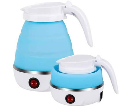 Photo of Foldable travel kettle (Silverhill Park TN37) #1