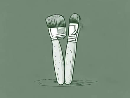 Photo of Paint brushes... paint... (Rhayader LD6) #1
