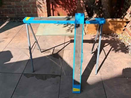 Photo of free Two folding Saw horses (Southville BS3) #1