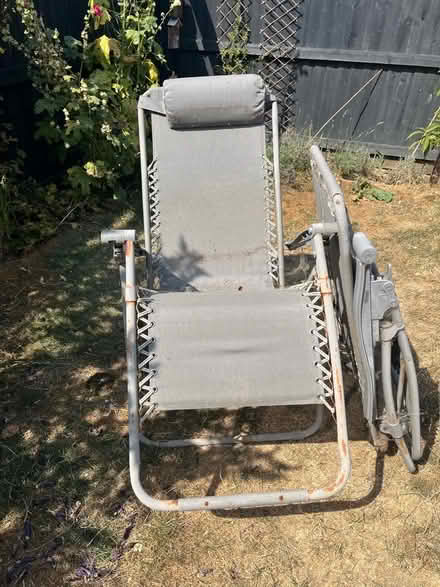Photo of free 2 Folding Garden Chairs (Eynsham OX29) #1