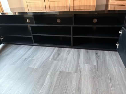 Photo of free Black TV cabinet (Westham BN24) #1