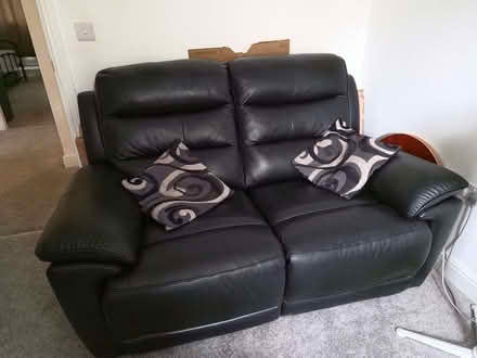 Photo of free Leather recliner sofa (Bicton Heath SY3) #1