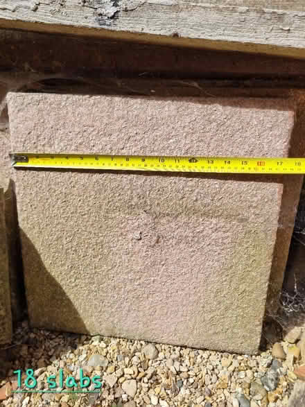 Photo of free 14 x paving slabs (Abingdon OX14) #1