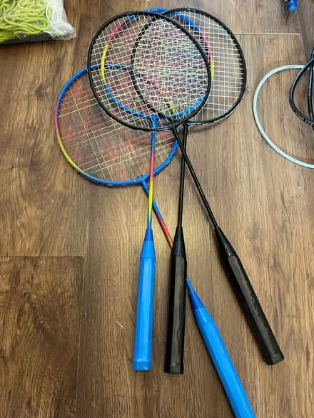 Photo of free X4 badminton rackets (Bletchley MK3) #1