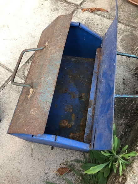 Photo of free Lovely old metal toolbox (Bournemouth BH9) #4