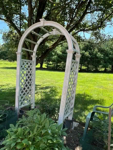 Photo of free PVC Garden Arbor (West Windsor New Jersey) #1