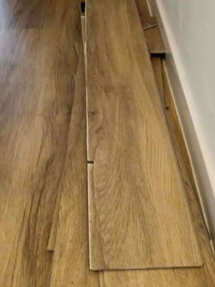 Photo of free vinyl click flooring (St Anne's on the Sea FY8) #1