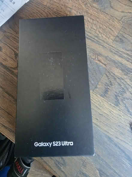 Photo of free Samsung s23 ultra box only (Wanstead IG1) #1