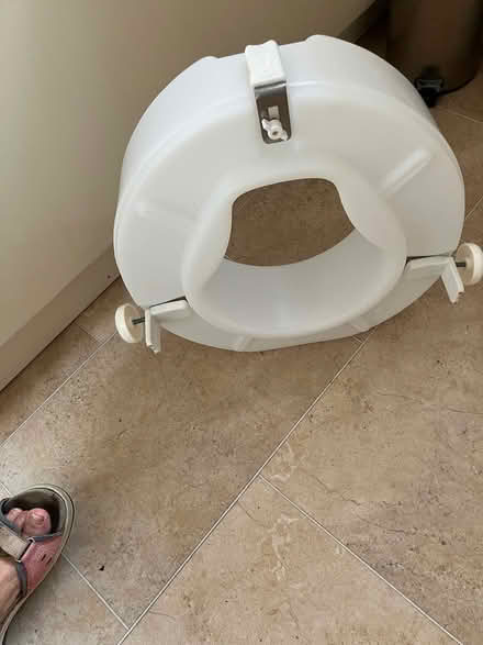 Photo of free Raised toilet seat (Birch, Essex) #2