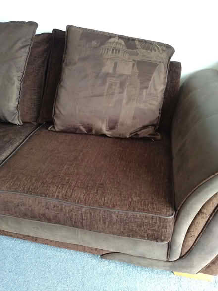 Photo of free Brown DFS Sofa (Carlisle CA1) #3