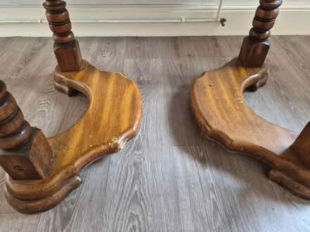 Photo of free Wooden dining table (Weymouth) #4
