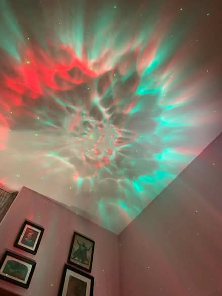 Photo of free USB astronaut galaxy light (Camden NW1) #3