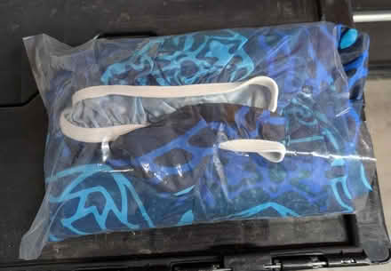 Photo of free Round patio table/bbq cover (Santa Clara near Great America) #2
