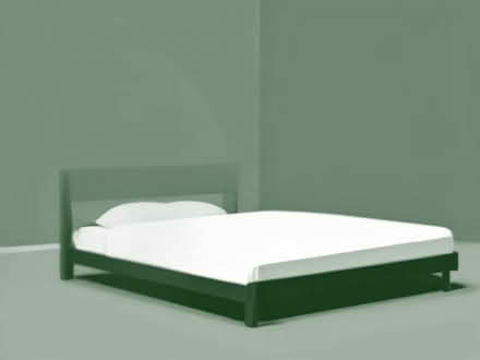 Photo of King size bed frame and mattress (Smithfield Gardens M4) #1