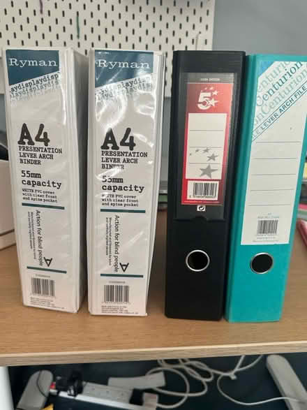 Photo of free 4 Lever Arch Files (Lower Island CT5) #1