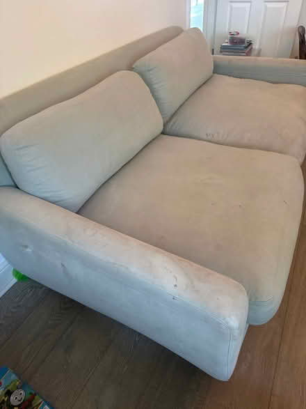 Photo of free Light green large 3 seater Loaf sofa (Kew TW9) #4