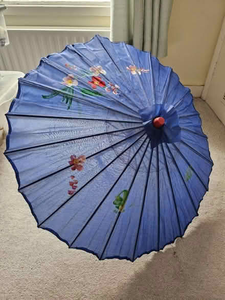 Photo of free Bamboo parisol / sun umbrella (Surbiton, KT6) #1