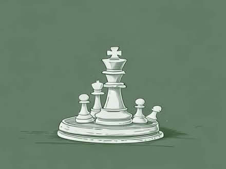 Photo of Wooden chess board and pieces (Howey LD1) #1