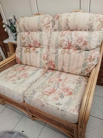 Photo of free 2 seater conservatory sofa (Northwood ST5) #1