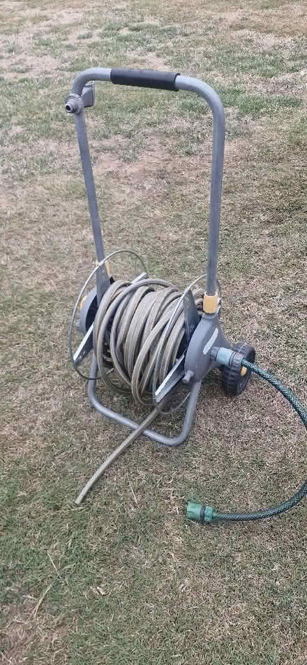 Photo of free Hozelock hose and reel (Crewe CW1) #1