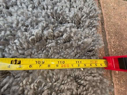 Photo of free Large grey rug (Charminster BH8) #3